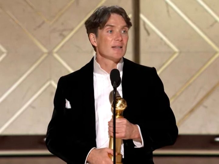 Cillian Murphy trionfa ai Golden Globe 2024, ma il discorso è censurato