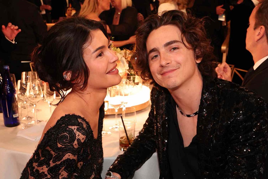 Kylie Jenner e Timothée Chalamet